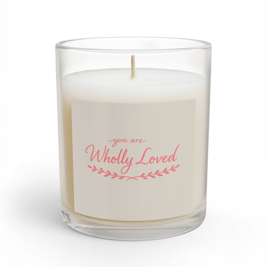 You Are Wholly Loved — Hand Poured Soy Candle | Daily Grace Goods - Warm Beige