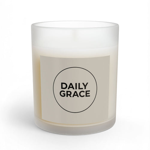 Daily Grace "Circle" – Hand Poured Soy Candle | Daily Grace Goods - Warm Stone