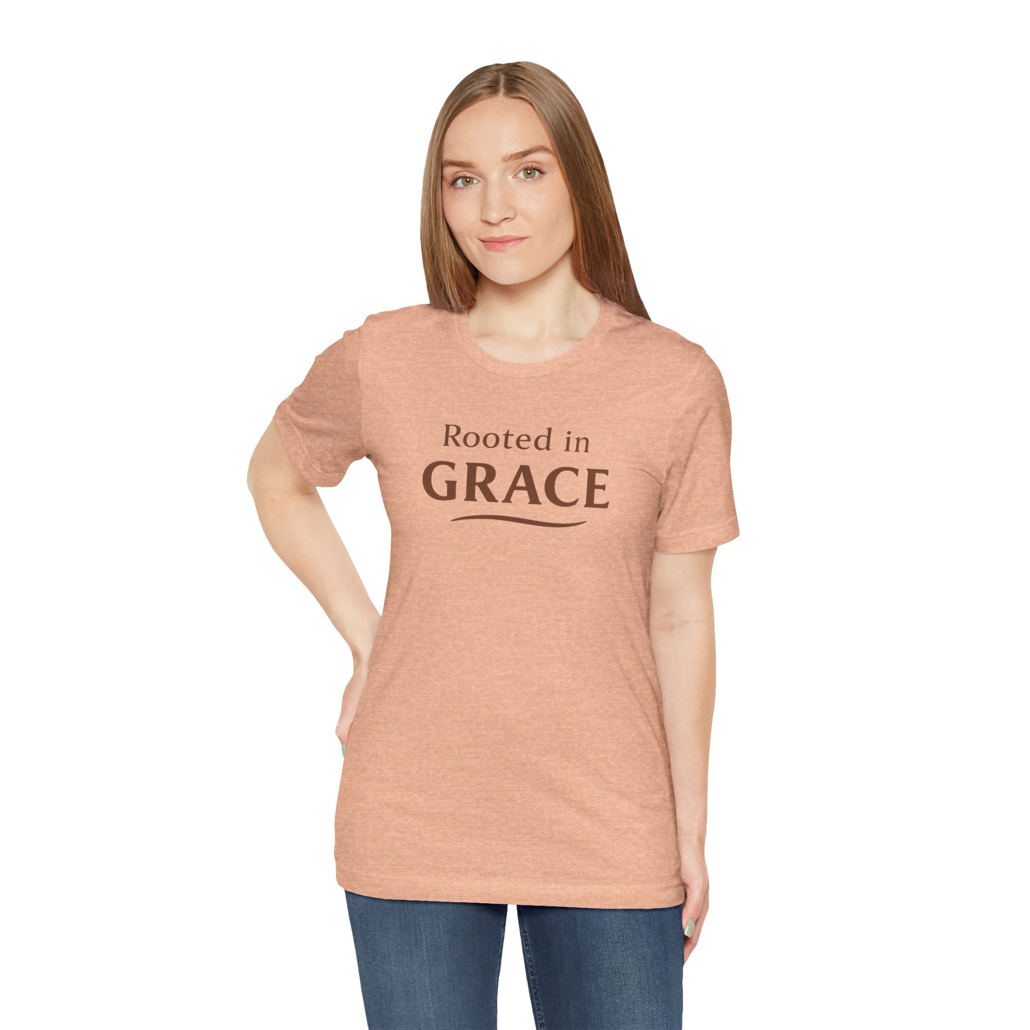 Rooted in Grace Tee — Inspirational Christian Faith T-Shirt