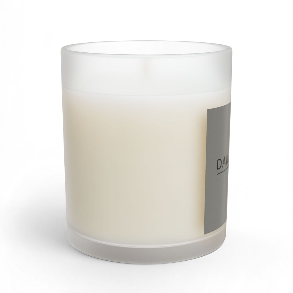Daily Grace Scented Glass Candle — 11 oz - Slate Grey