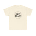 Daily Grace T-Shirt — Minimal Inspirational Faith Tee