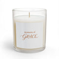 Moments of Grace Scented Glass Candle — 11oz Inspirational Home Fragrance