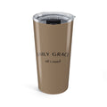 Daily Grace 20oz Tumbler — Inspirational Coffee Travel Mug - Clay Taupe