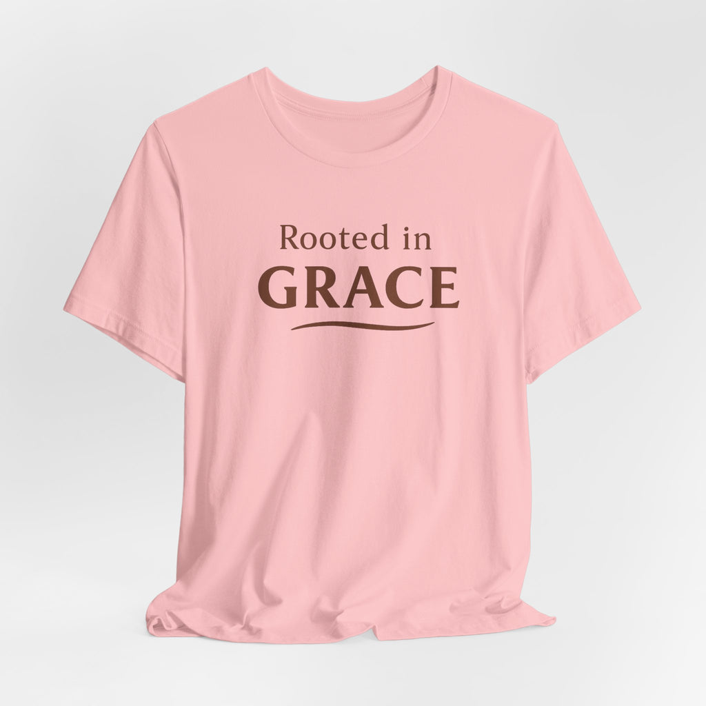 Rooted in Grace Tee — Inspirational Christian Faith T-Shirt