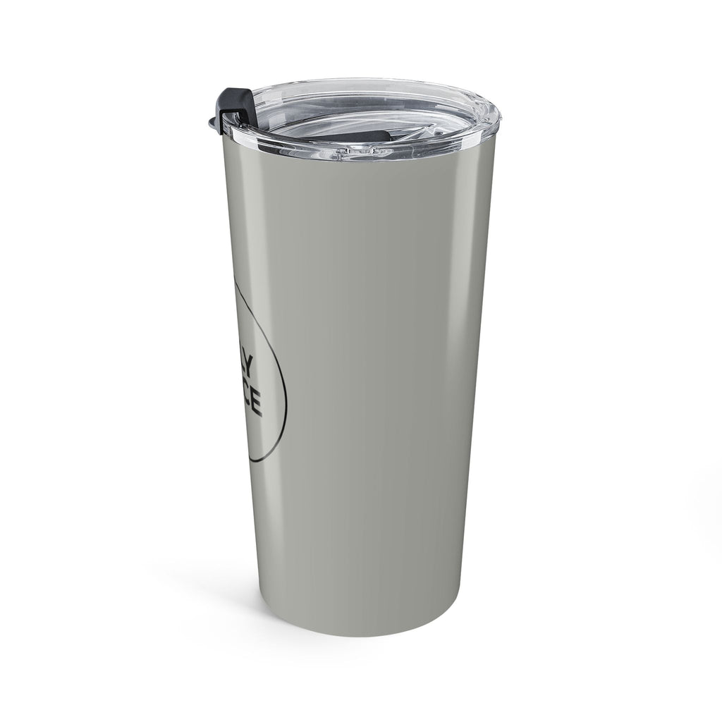 Daily Grace 20oz Insulated Tumbler — Inspirational Stainless Travel Cup - soft warm grey