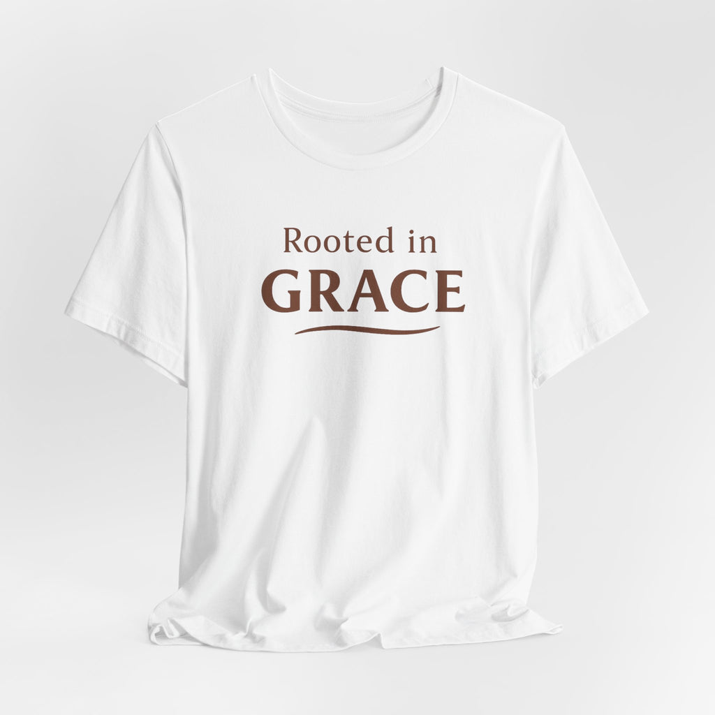 Rooted in Grace Tee — Inspirational Christian Faith T-Shirt