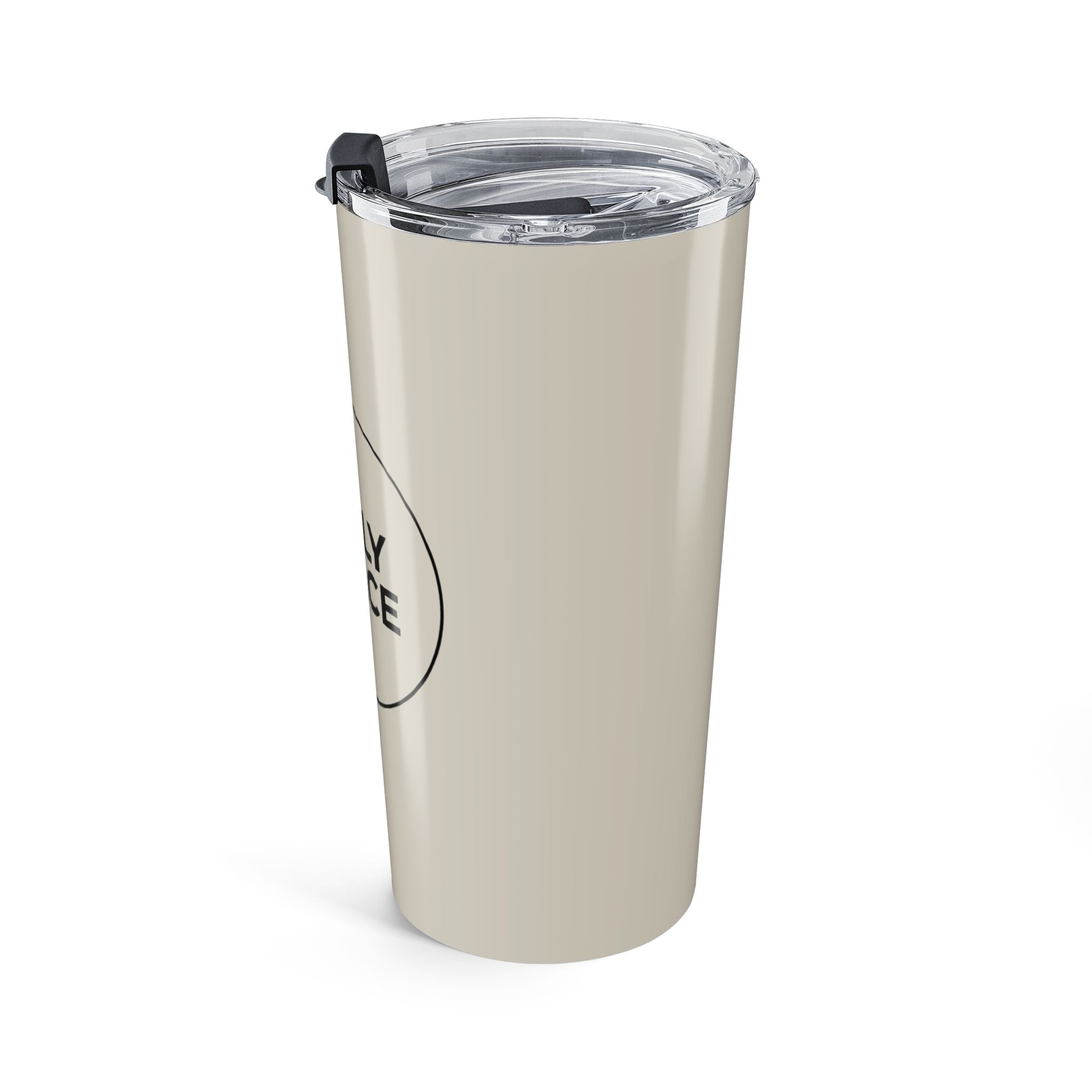 Daily Grace 20oz Tumbler — Insulated Stainless Travel Cup - warm stone