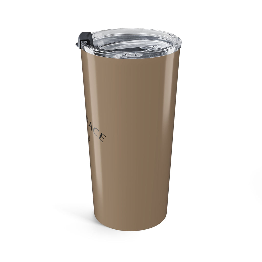 Daily Grace 20oz Tumbler — Inspirational Coffee Travel Mug - Clay Taupe
