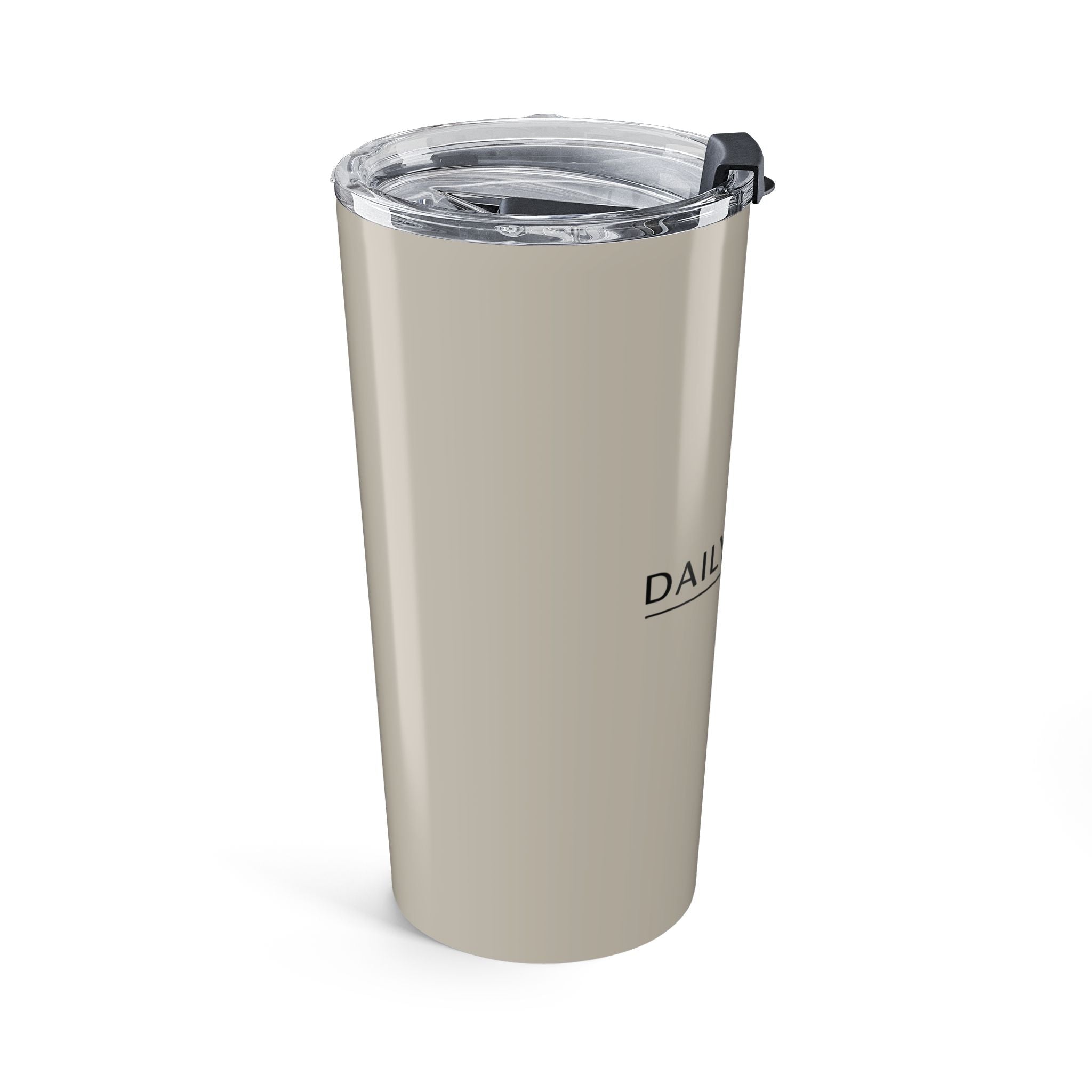Daily Grace 20oz Insulated Tumbler — Neutral Travel Mug for Coffee & Tea - Muted Taupe