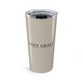 Daily Grace 20oz Insulated Tumbler — Neutral Travel Mug for Coffee & Tea - Muted Taupe