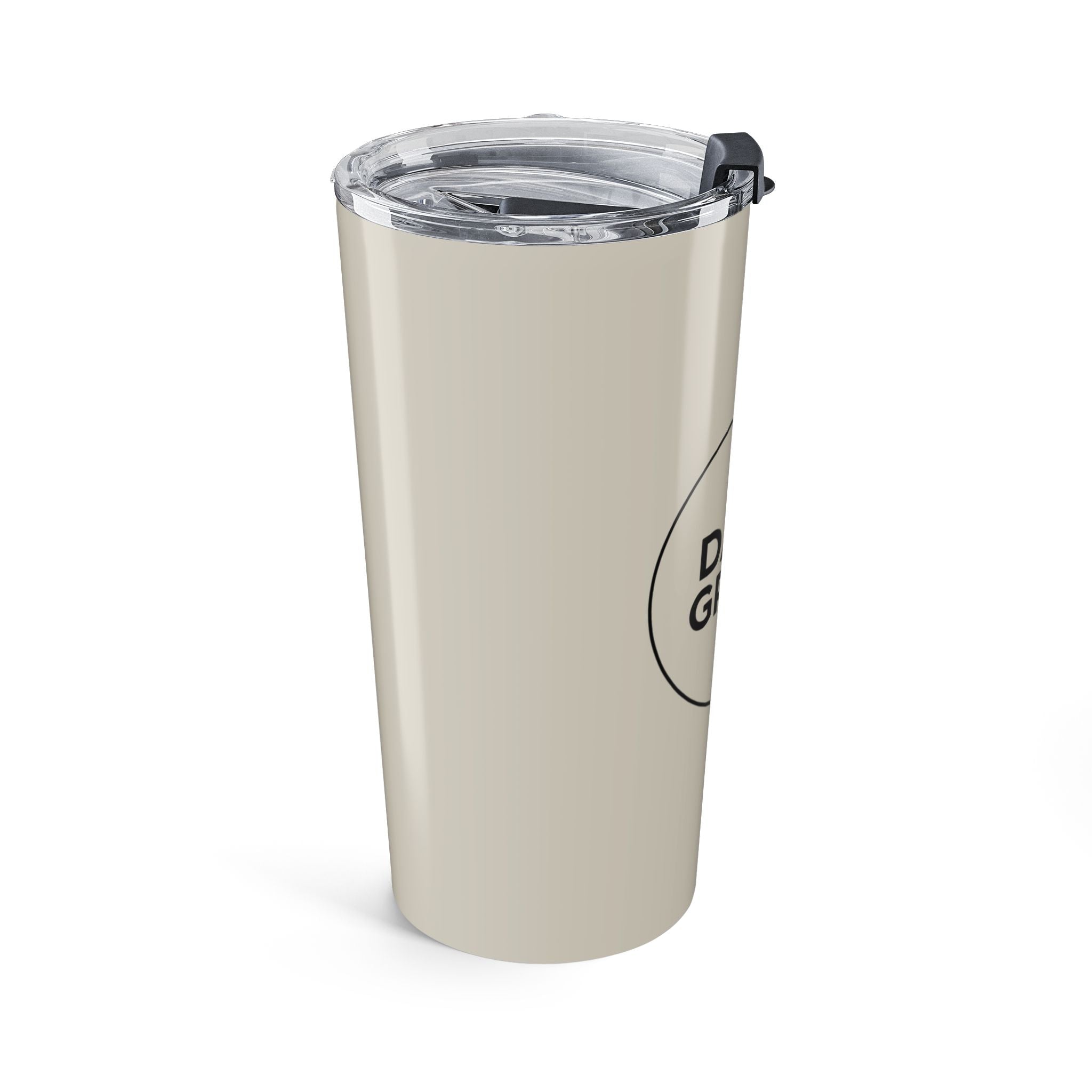 Daily Grace 20oz Tumbler — Insulated Stainless Travel Cup - warm stone
