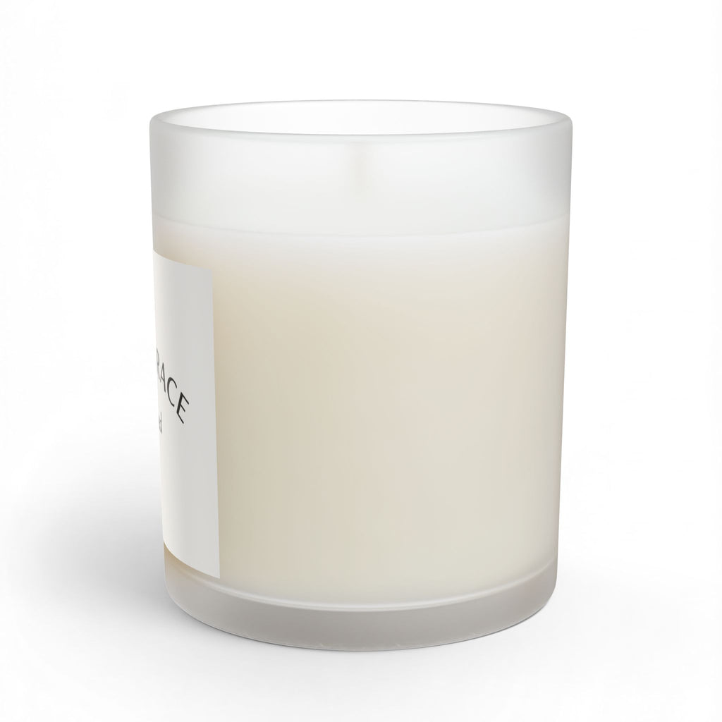 Daily Grace Scented Candle — "Daily Grace: all i need" 11oz Glass Candle - Mid Tone