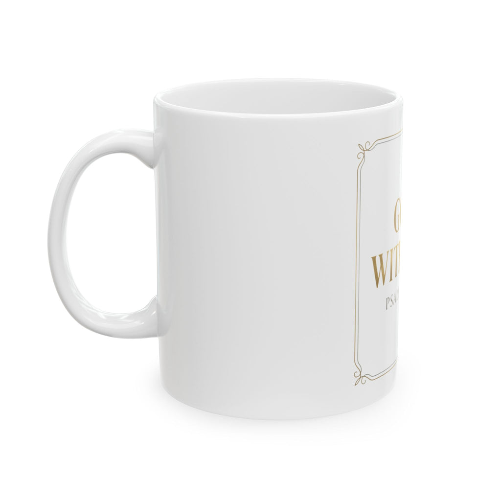 God Is Within Her Ceramic Mug — Psalm 46:5 Inspirational Coffee Mug