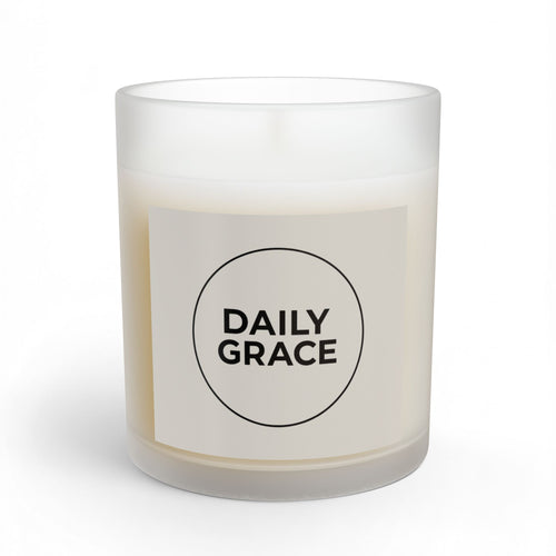 Daily Grace "Circle" — Hand Poured Soy Candle | Daily Grace Goods - Oatmeal
