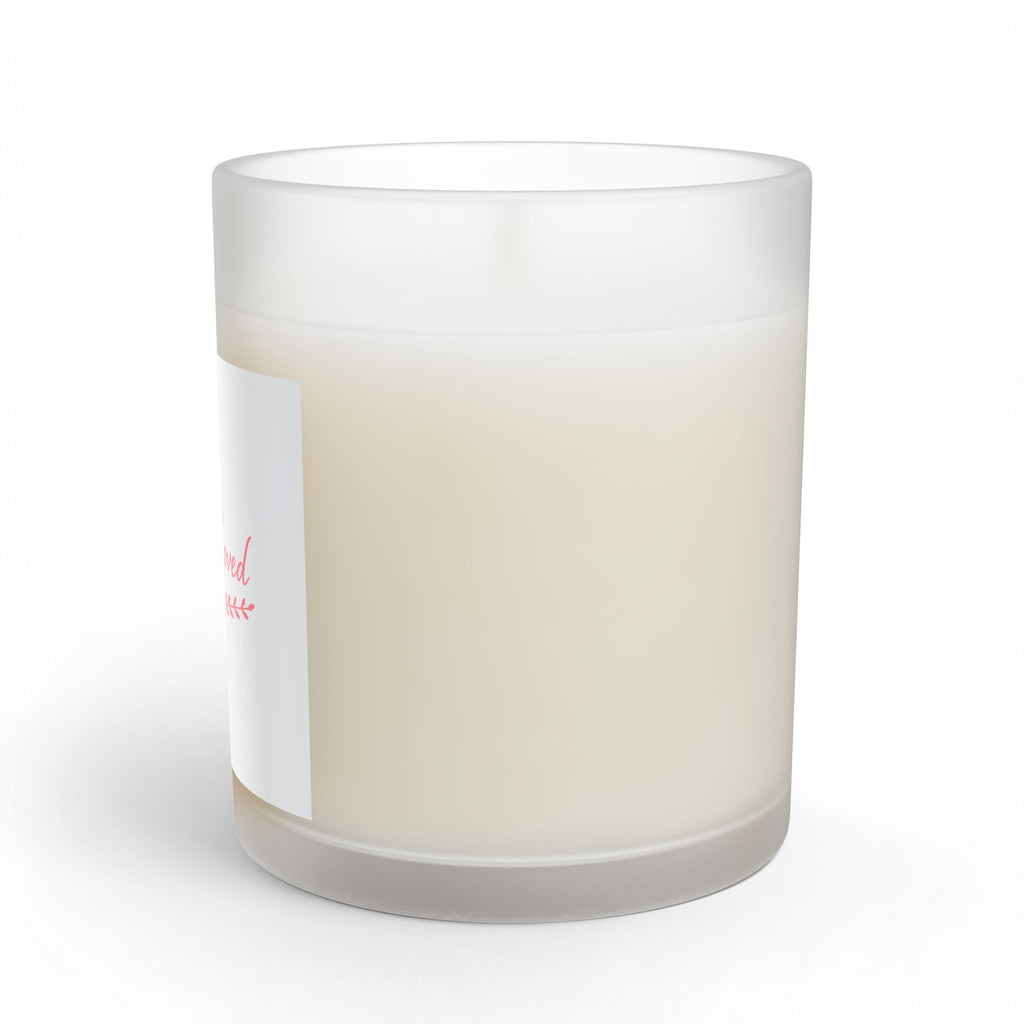 You Are Wholly Loved 11oz Glass Candle — Inspirational Scented Gift
