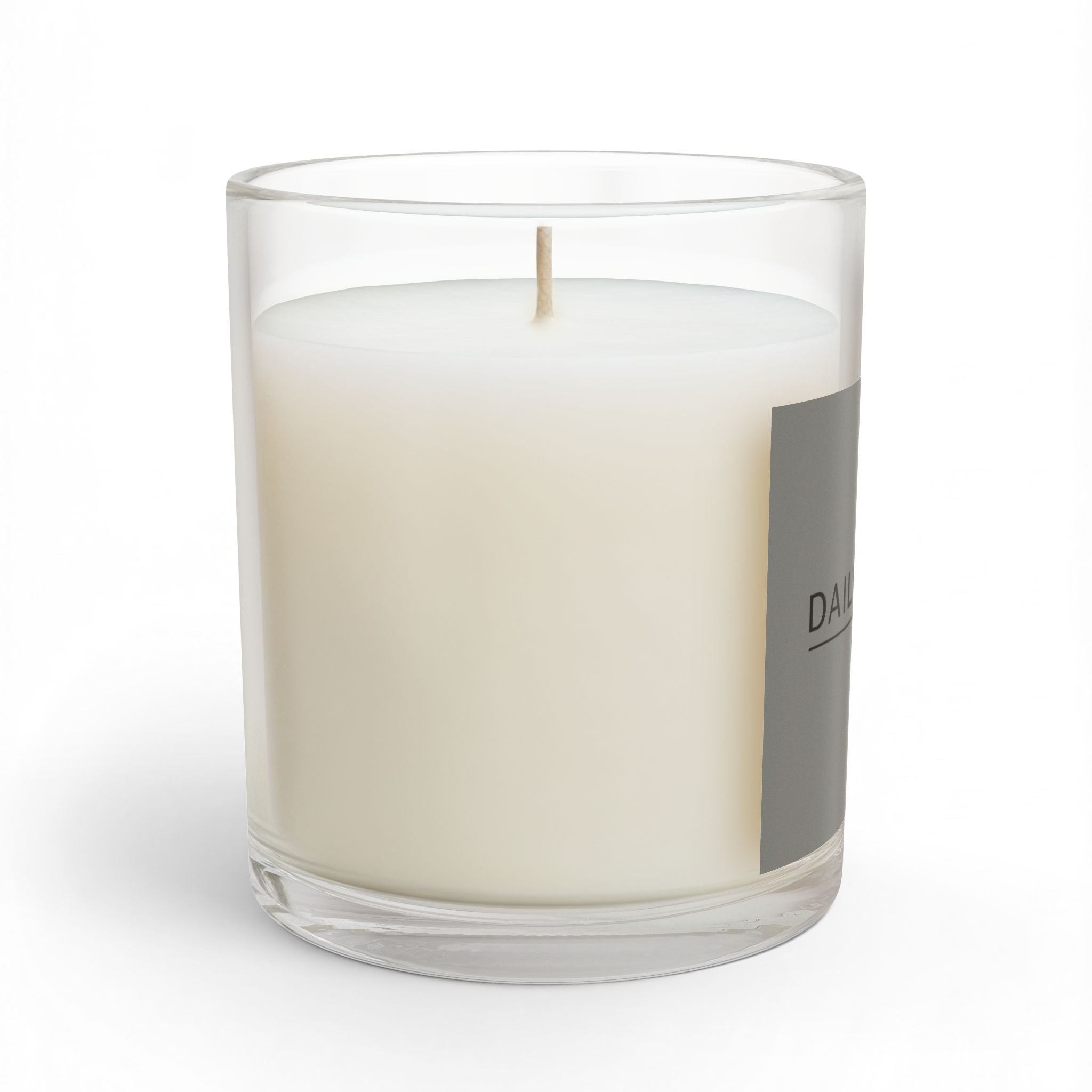 Daily Grace Scented Glass Candle — 11 oz - Slate Grey