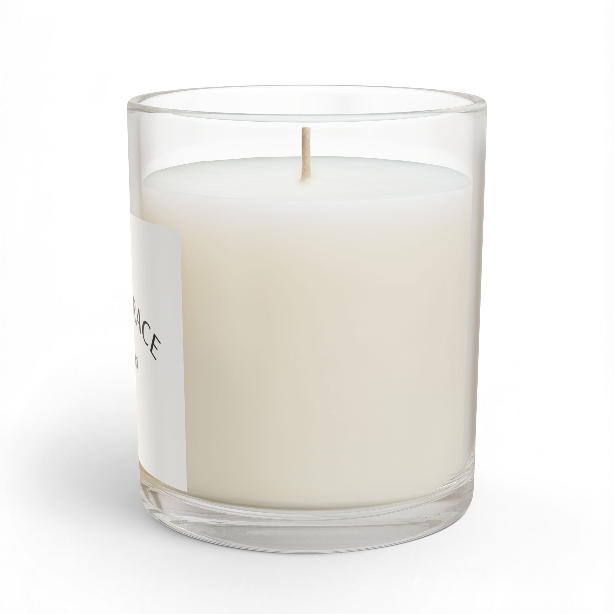 Daily Grace Scented Candle — "Daily Grace: all i need" 11oz Glass Candle - Mid Tone