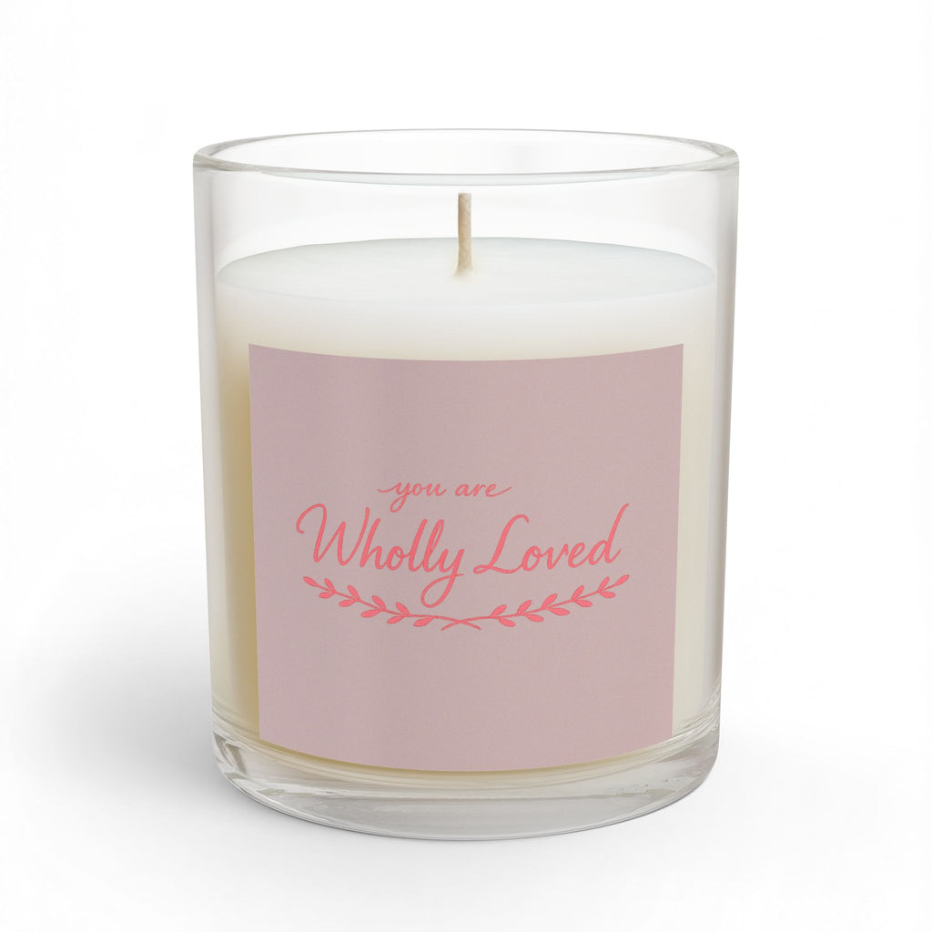 You Are Wholly Loved — Hand Poured Soy Candle | Daily Grace Goods - Muted Rose