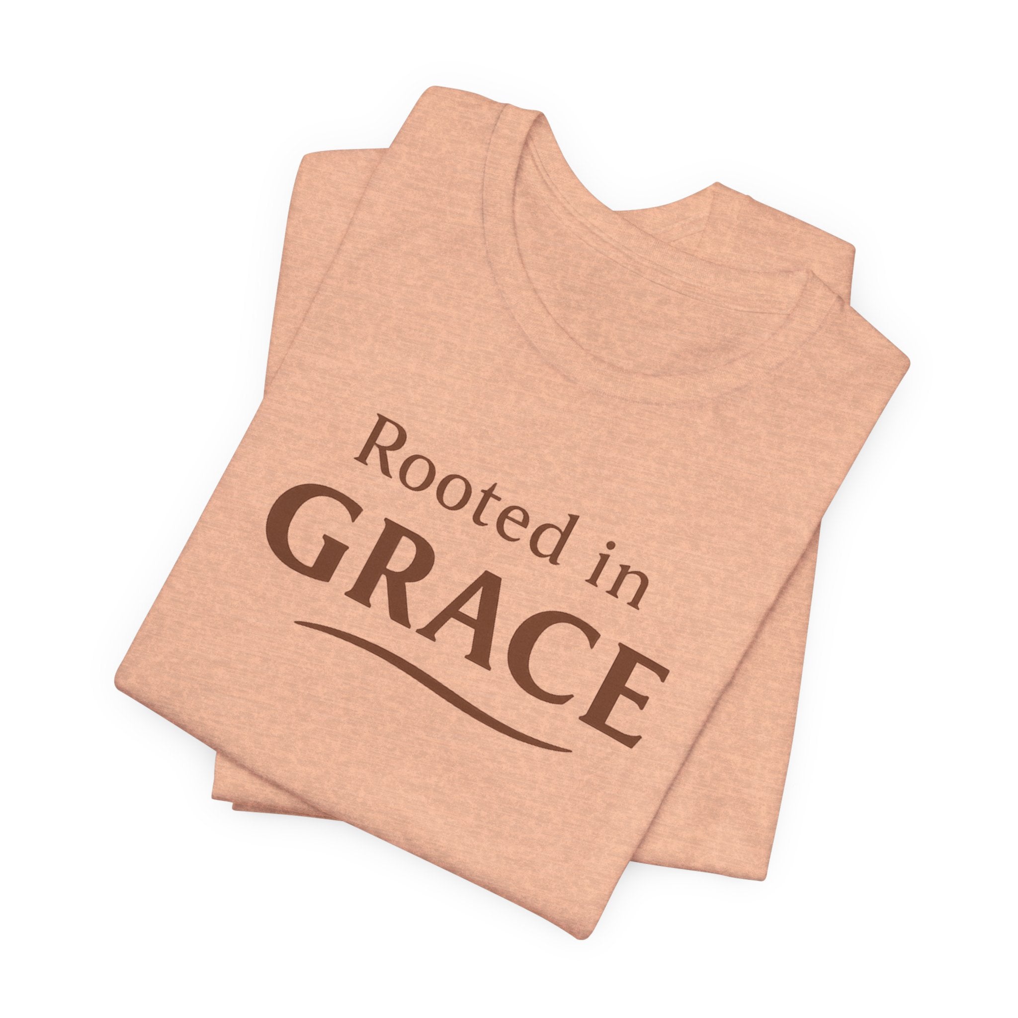 Rooted in Grace Tee — Inspirational Christian Faith T-Shirt