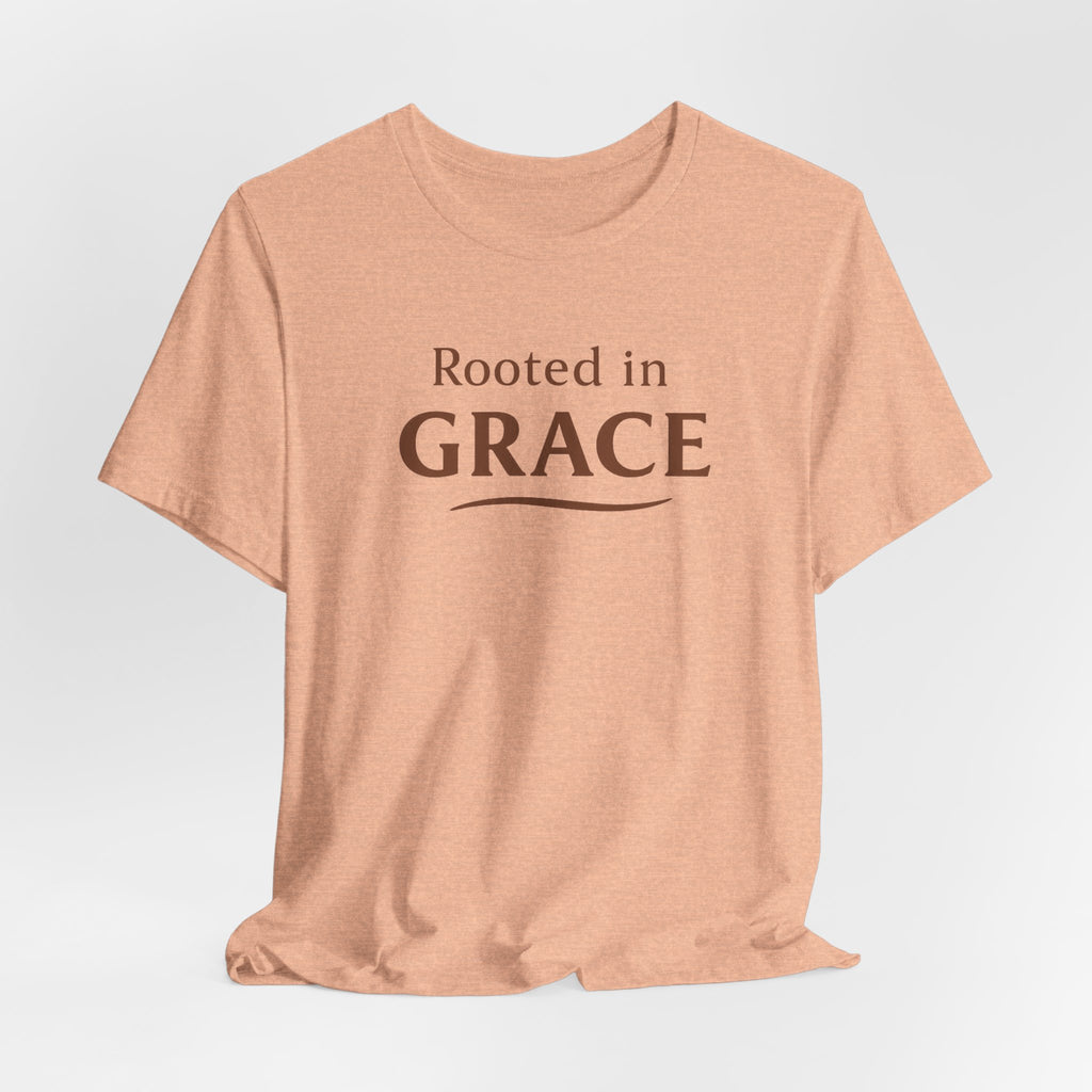 Rooted in Grace Tee — Inspirational Christian Faith T-Shirt