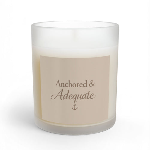 Anchored & Adequate — Hand Poured Soy Candle | Daily Grace Goods - Soft Parchment