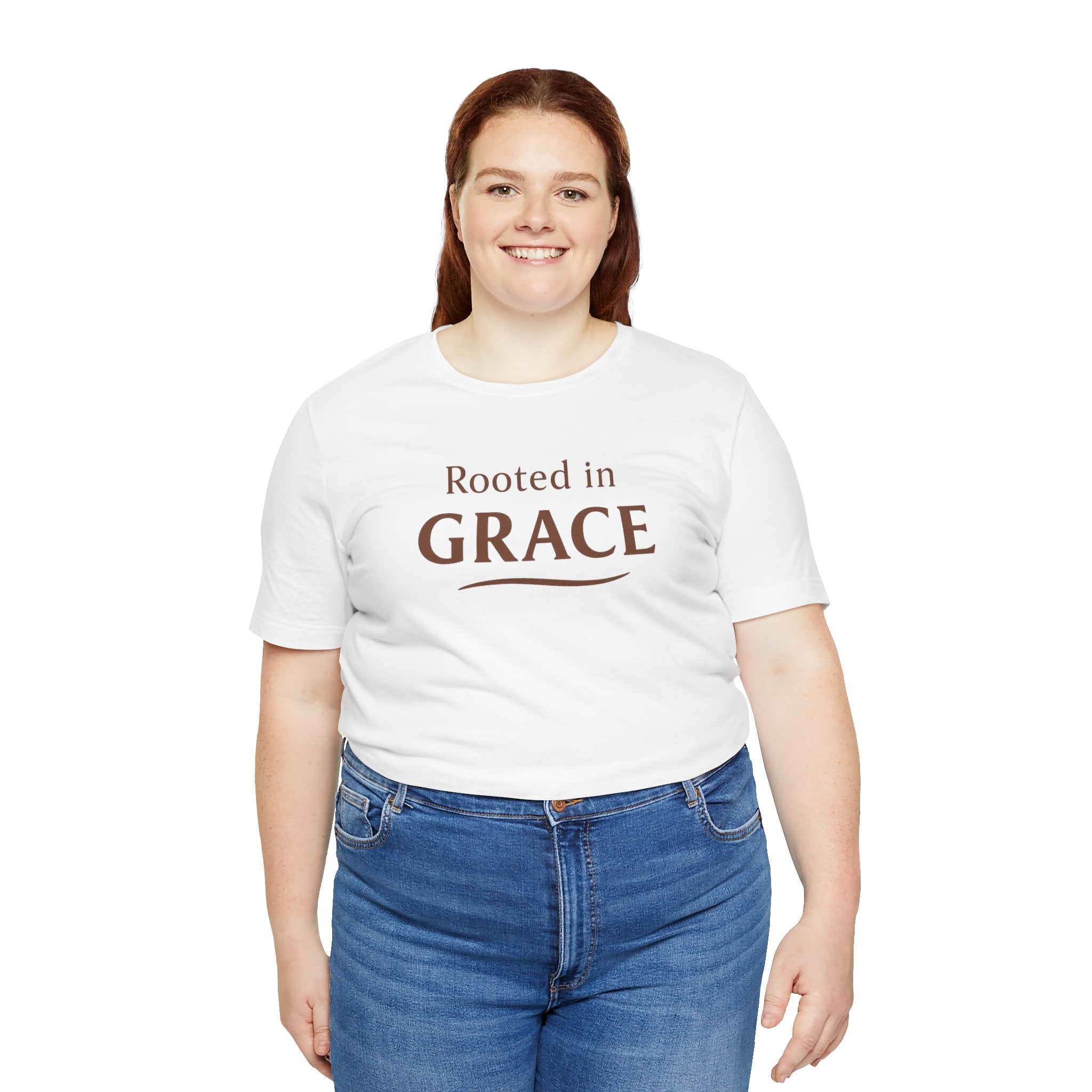 Rooted in Grace Tee — Inspirational Christian Faith T-Shirt