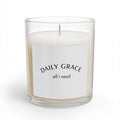 Candle — Daily Grace "all i need" Scented Glass Candle (11 oz)