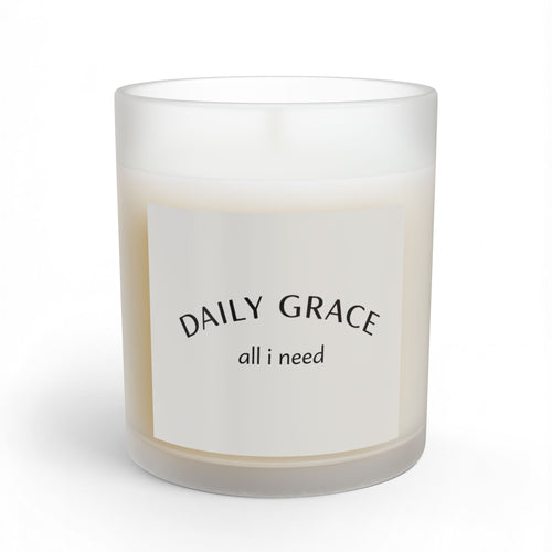 Daily Grace "all i need" — Hand Poured Soy Candle | Daily Grace Goods - Mid Tone