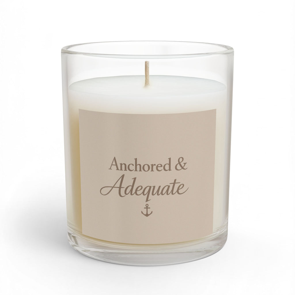 Anchored & Adequate — Hand Poured Soy Candle | Daily Grace Goods - Soft Parchment