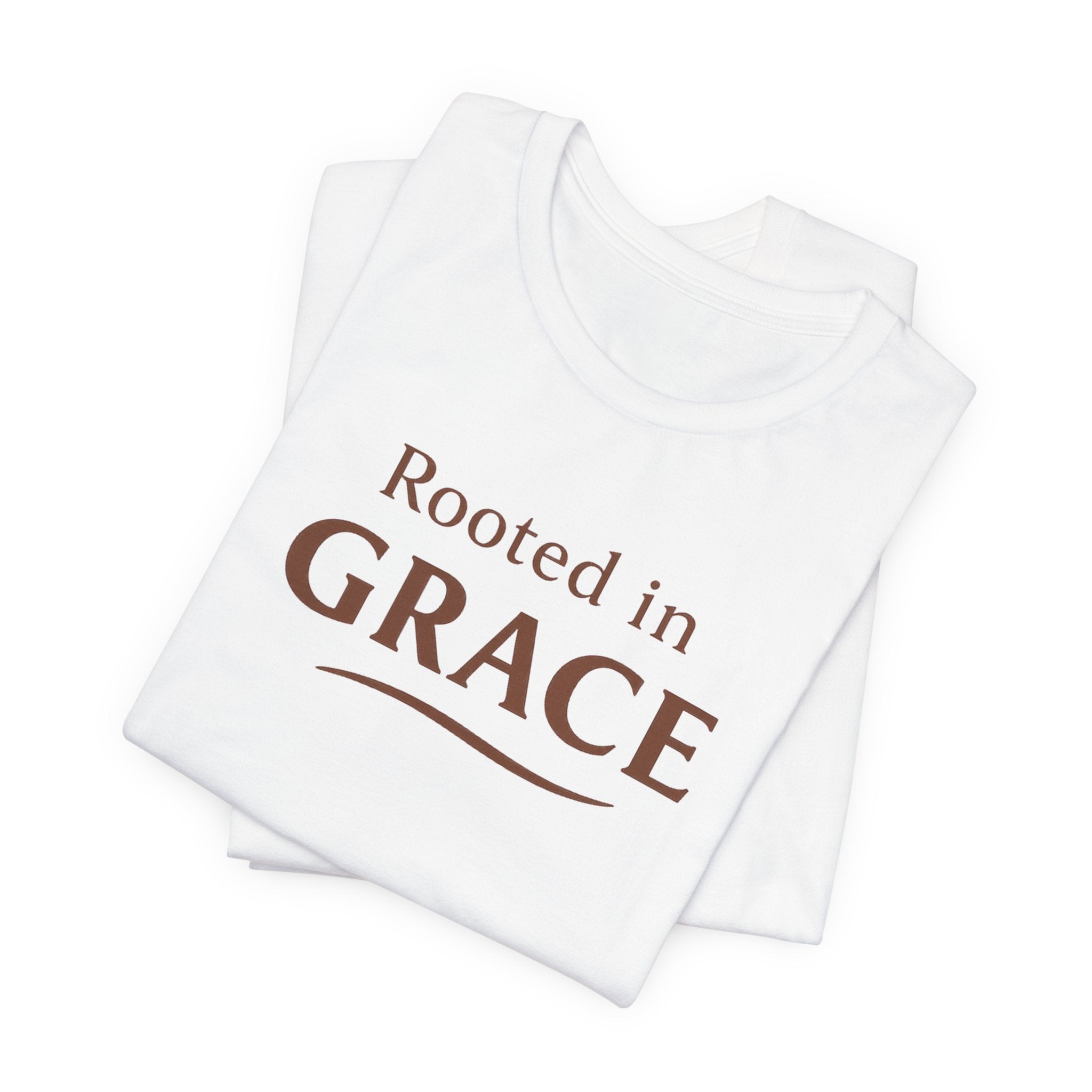 Rooted in Grace Tee — Inspirational Christian Faith T-Shirt