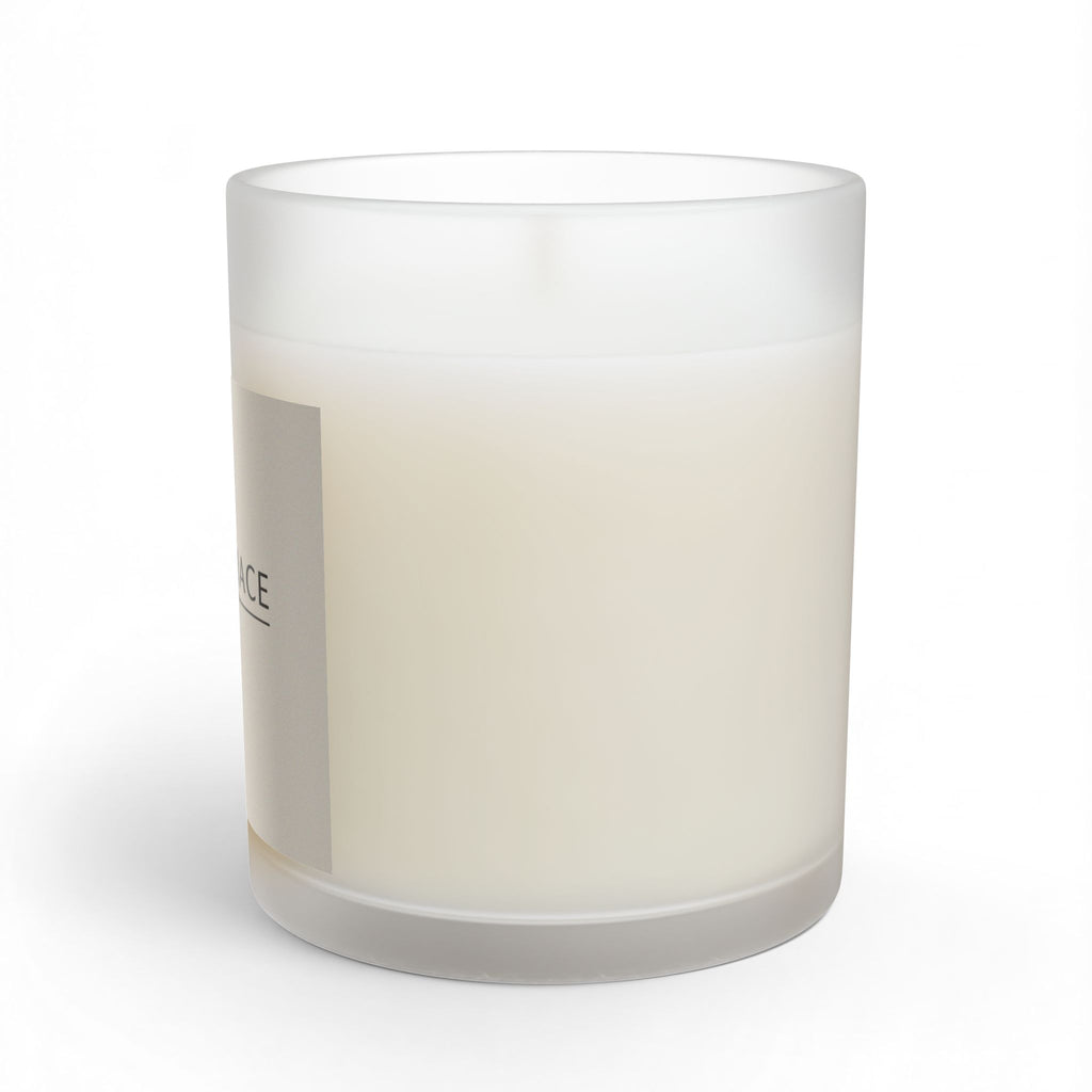 Daily Grace Scented Glass Candle — 11 oz Minimalist Home Fragrance - Muted Taupe